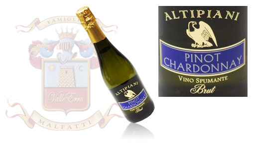 Altipiani Spumante Pinot-Chardonnay Brut Valle Erro